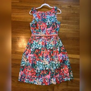 Talbots Floral Dress Size 12